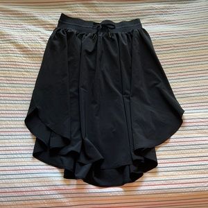 Lululemon Everyday Skirt Long Midi Skirt Black Color: Black Size: 8